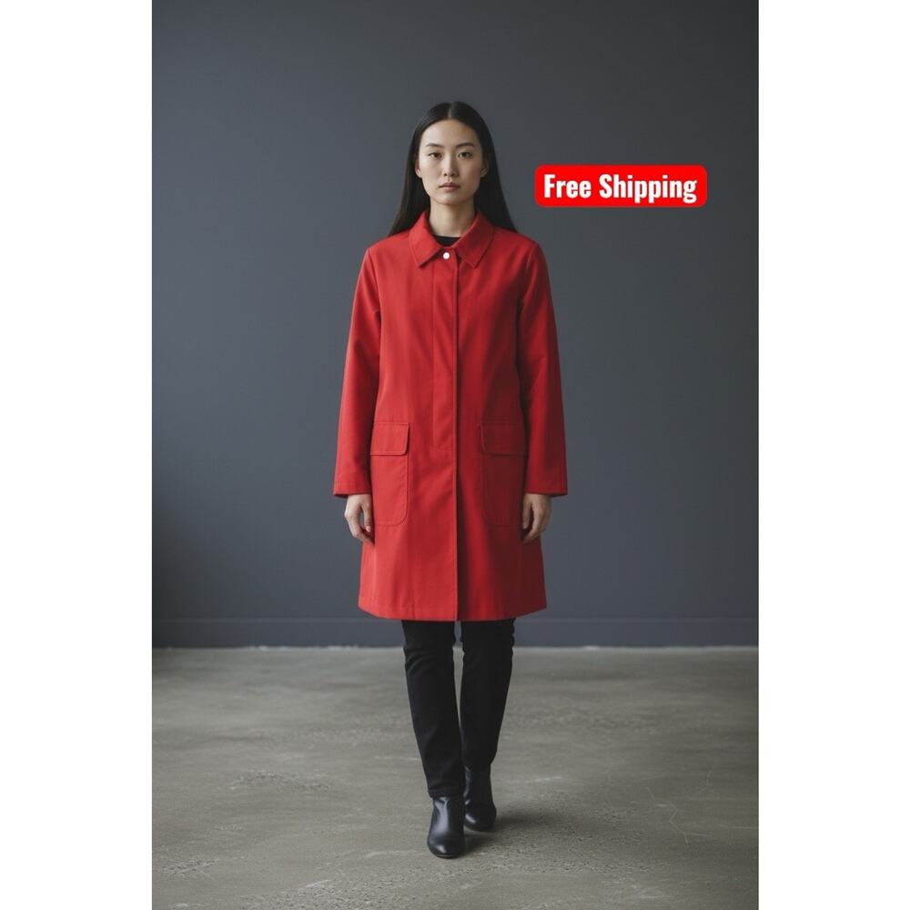 Liz Claiborne Women's Red Coat Size S 227-V05